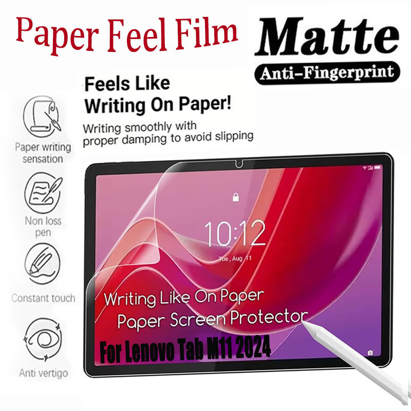 Matte Anti Glare Screen Protector - Matteกระดาษรู้สึกฟิล์มสําหรับLenovo Tab M11 2024 11.0 