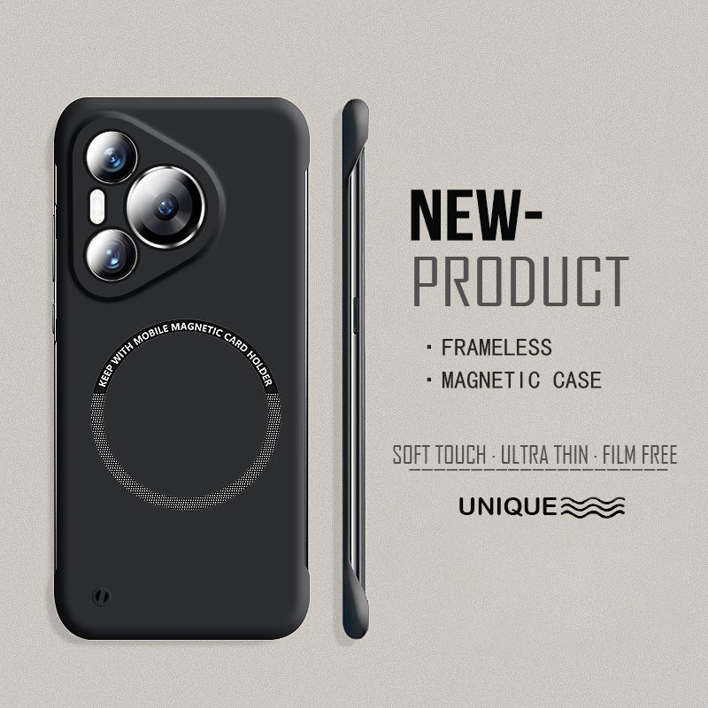 Ultra Thin Hard PCแม่เหล็กFram - Ultra Thin Frameless Phone Cover บทวิจารณ์และราคา