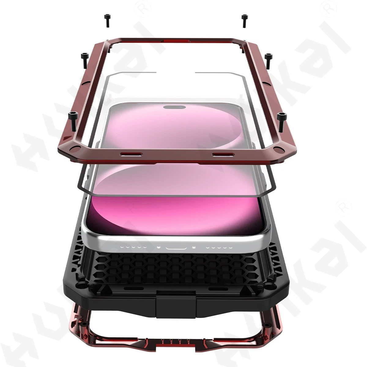 เคสสำหรับ iPhone 18 17 16 15 1 - Heavy Duty 360 Full Body Protective Case บทวิจารณ์และราคา