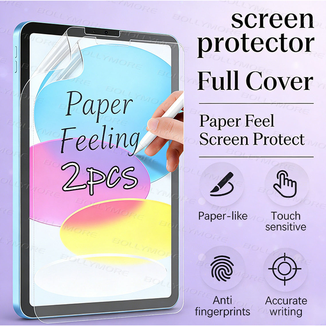 2 ชิ้น, ฟิล์มป้องกันแบบเรียบ,  - Matte Anti Glare Screen Protector บทวิจารณ์และราคา